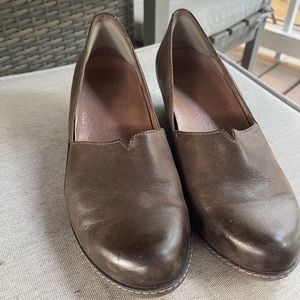 Dansko Liliana wedge women brown size 39